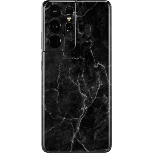 Black Marble Galaxy S21 Ultra 5G Skin